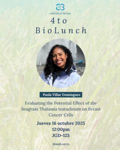 Biolunch 16 Pilar