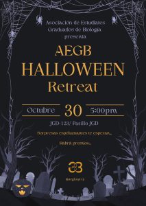Flyer Promocional Halloween Retreat
