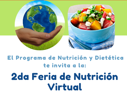 Foto del Afiche Segunda Feria de Nutrición Virtual