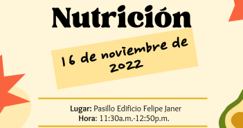 Imagen del Afiche Feria de Nutrición 2022