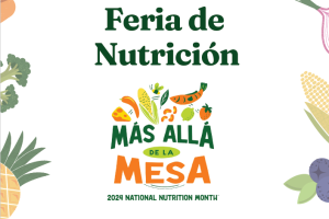 Flyer Feria de Nutricion 2024