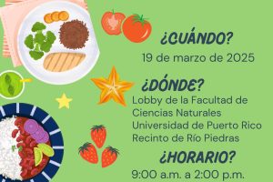 Afiche Feria de Nutrición - marzo 2025