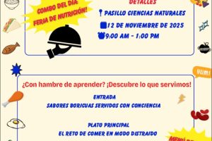 Afiche Feria Nutricion Noviembre 2025