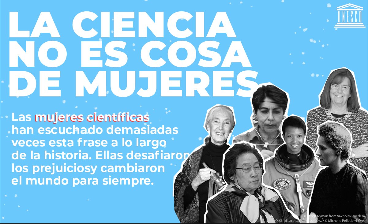 11 de febrero-Día Internacional de la Mujer y la Niña en la Ciencia -  Facultad de Ciencias Naturales